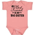 thumbnail image 3 of Inktastic My Best Friend is My Big Sister with Hearts Boys or Girls Baby Bodysuit, 3 of 5