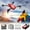 Red, variant on Drone With 1080P HD FPV Camera, Usavan Altitude Hold Headless Mode Remote Control Drone, Foldable 4CH Quadcopter with WiFi Real-Time Transmission for Boys Girls Adults
