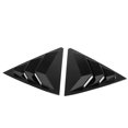 thumbnail image 2 of 2pcs Gloss Black Rear Side Window Louvers Trim Air Vent Scoop Shade Cover Replacement for Corolla 2014?2018, 2 of 5