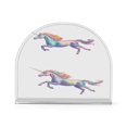 thumbnail image 2 of JSTEL Rainbow Unicorns Horse Napkin Holder for Table Cocktail Farmhouse, Paper Napkins Dispenser for Home Coffee Shop Dining Room Decor, 2 of 9