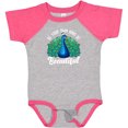 thumbnail image 3 of Inktastic Peacock Girls Baby Bodysuit, 3 of 5