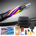thumbnail image 4 of Kit De Herramientas De Fibra Óptica Ftth Con Cuchilla De Fibra Skl-60S Y Pelacables Miller De Doble Puerto Detector De Fallas Visuales De Fibra Vfl De 5Mw Advancent TO005212-00, 4 of 7