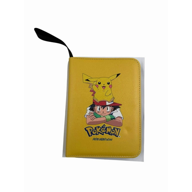 Pikachu Pokemon Trading Card Binder Holder Case Album Book 50 Sheet TCG  400-Slot - Walmart.com