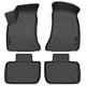 thumbnail image 1 of Husky Liners - Revestimiento para piso de asiento delantero y segundo para Chrysler300/Dodge Charger RWD 11-19, color negro, 1 of 1