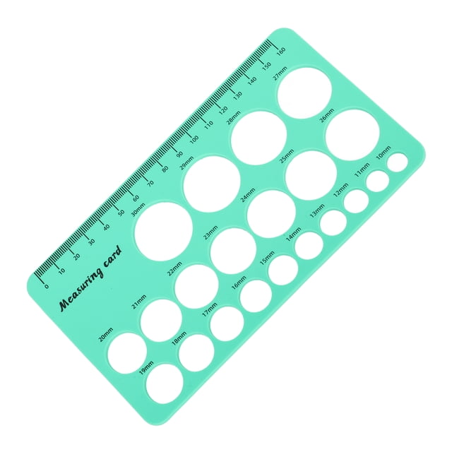 Regla de brida para pezones, Regla de medición de pezones para madres Regla de brida para senos Regla para pezones de silicona Altamente recomendada