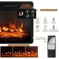 thumbnail image 4 of Gymax 48'' TV Stand Console Cabinet w/ Fireplace Entertainment Center For Living Room, 4 of 10