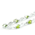 thumbnail image 5 of Galaxy Gold 14K Solid Gold 3.39 Carat Natural Diamond Tennis Bracelet for Women - White Gold Fine Jewelry, 5 of 6