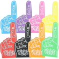 thumbnail image 2 of 8pcs Giant Foam Finger Foam Hand Pompom Colorful Cheerleading Foam Hand Vibrant For Sports, 2 of 3