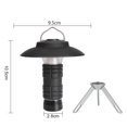 thumbnail image 3 of Luz Que Acampa 2200mAh Impermeable 200LM Carga USB Luz de camping con pantalla (Negro) Ndcxsfigh Para Estrenar, 3 of 8