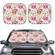 thumbnail image 2 of Balery Christmas Cute Pigs Parasol para parabrisas de coche de 2 piezas | Parasol plegable para parabrisas delantero de coche para la mayoría de sedanes-Large, 2 of 6