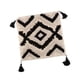 thumbnail image 5 of Funda de cojín decorativa con cremallera, funda suave para cama de estilo rústico o sala de estar. 45cm x 45cm, 5 of 9