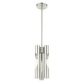 thumbnail image 3 of 45913-91 Livex Lighting Acra - 3 Light Pendant in Contemporary Style - 6.25 Inches wide by 22.63 Inches high-Brushed Nickel Finish    -Traditional, 3 of 10