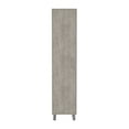 thumbnail image 5 of Berna Storage Cabinet With 5-Tier Shelf - Gray, 5 of 7