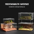 thumbnail image 2 of Tarantula Enclosure, Plastic Terrarium, Reptile breeding box, Dubia Roach Container for Bearded Dragon Lizard Spider Gecko, 2 of 5