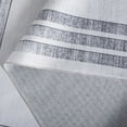 thumbnail image 5 of SAFAVIEH Malibu Chauncey Bordered Polyester Area Rug, Light Gray/Gray, 6' x 6' Round, 5 of 7