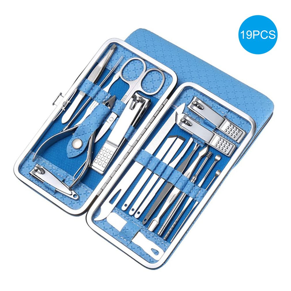NEW 19piece Set Of Many Styles Beauty Set Nail Clipper Set Nail Tool Set Nail Walmart Canada