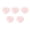 D, variant on Sunxin Decorative Stones Crystal Natural Heart Shaped Polished Heart Shaped Gem Rose Quartz Amethyst All Kinds of Healing Crystal Palm Love Gem Set Bulk Energy Balance Meditation 18Mm