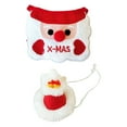 thumbnail image 4 of Babero navideño con gorro para mascotas, decoración navideña para perros y gatos pequeños, ideal para fiestas de invierno. ¡Un regalo fantástico! Acce sombrero pentagrama rojo, 4 of 8