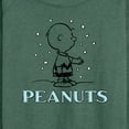 thumbnail image 3 of Peanuts - Charlie Snow - Women's Lightweight French Terry Long Sleeve Shirt, 3 of 6