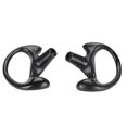 thumbnail image 2 of Ear Mould,Comfortable Black Silica Gel Silicone Ear Mould Ear Mould Replacement Time-Tested Durability, 2 of 9