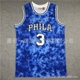 thumbnail image 1 of 76Ers Embroidered Retro Mn Basketball Jersey Vest 3# Iverson Replica Player Name Jersey, 1 of 2