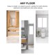 thumbnail image 3 of unbranded 2Jgo Estante Multifuncional De Pared Para Y Cocina En Material PP, 3 of 8