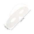 thumbnail image 2 of CTIRCHIU 40pcs White Craft Masks For Artistic Expression Holiday Celebrations Blank Masks For Kids, 2 of 8