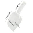 thumbnail image 2 of FEISHENTT Ice Scoop 16 OZ, Super Durable, Food Grade PP ice Scooper, Small Kitchen Scoops for Ice Maker Machine Popcorn Coffee Beans Flour, 2 of 4