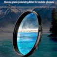 thumbnail image 2 of HLONK Sightfelt 52mm Clip-0n CPL Phone CameraLens Filter Kit  Circular PolarizerPolarizing Filter Compatible with Mostcell Phones  2025 New Polarizerpolarizing Filter with Cleaning Cloth, 2 of 7