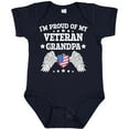 thumbnail image 3 of Inktastic I'm Proud of My Veteran Grandpa Boys or Girls Baby Bodysuit, 3 of 5
