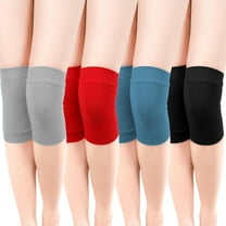 4 Pairs Knee Warmers for Women Men Breathable Leg Warmers Knee Brace Pad Leg Compression Sleeve for Cycling Running Sports