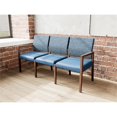 thumbnail image 5 of Pemberly Row Waiting Reception 3 Seat Tandem Seating No Center Arms in Blue, 5 of 5