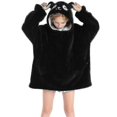 thumbnail image 1 of Soft Fleece Oversized Wearable Blanket Hoodie, 1 of 1