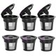 thumbnail image 1 of Filtro de café recargable reutilizable K Cups MaxRona, paquete de 6, 1 of 1