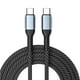 thumbnail image 3 of Bearachild Cable de carga tipo C PD de 100 W, convertidor de cable trenzado de nailon de carga rápida, adaptador resistente a la corrosión, Teléfono y Comunicación, 3 of 6