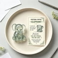 thumbnail image 6 of Linnome Adorable Pocket Hug 2D Acrylic Cute Animal Keepsake with Card - Sweet Mini Encouragement Thinking of You Gift - Tiny Pocket Charm Mental Health Support Gift for Friends Family, 6 of 7