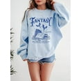 thumbnail image 2 of Fantasy Readers Society Sweatshirt - Vintage Romance Readers Sweater, Bookish Crewneck, 2 of 6