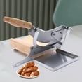 thumbnail image 5 of TFCFL Biltong Cutter Manual Beef Jerky Slicer Herb Ginseng Slicer Solid Rubber Wood Handle Meat Slicing Machine, 5 of 15