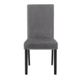 thumbnail image 5 of Pemberly Row 5-Pc Faux Marble/Wood Dining Set with 4 Chair-Gray, 5 of 12