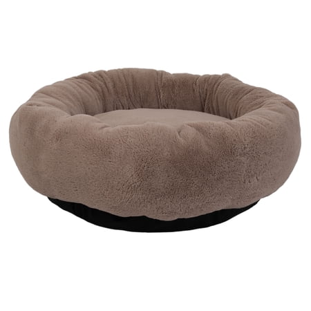 Petmate Donut Lounger Round Dog Bed, Cat Bed, 32 Inches, Assorted