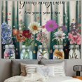 thumbnail image 2 of Orinice Flowers Jars Curtain Tapestry Wall Hanging Unique Style for Home Wall Decor Art Living Room Bedroom Apartment Farmhouse Dorm 40x60inch, 2 of 6