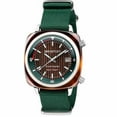 thumbnail image 2 of Briston Clubmaster Diver Automatic Watch 42mm Brown Dial Green NATO Strap 18642.SA.TD.10W.NBG, 2 of 5