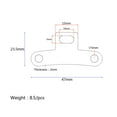 thumbnail image 3 of Miangastore T Shape Tailpiece Mount Bracket Musical Instrument Accessory Parts for Banjo, 3 of 3