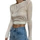 thumbnail image 3 of Txlixc Camiseta de manga larga para mujeres Txlixc moda, 3 of 6