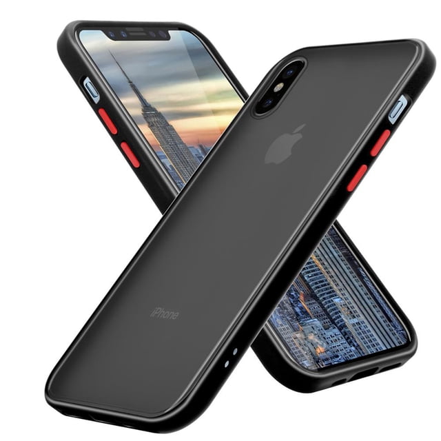 Cadorabo Étui pour Apple iPhone X / TP Housse Mate Protection d'Écran Étui Rigide Antichoc Étui Rigide TPU