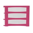 thumbnail image 2 of Cajonera Plastic Trends Escritorio 3 niveles Rosa, 2 of 4