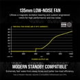 thumbnail image 4 of Fuente de alimentación CORSAIR RM1000x 80 PLUS Gold 1000W ATX Black, 4 of 7