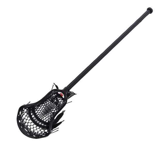 30 Inch Lacrosse Stick, Non Slip Aviation Men Lacrosse Stick with Mesh Pocket for Enhanced Ball Control and Game Performance