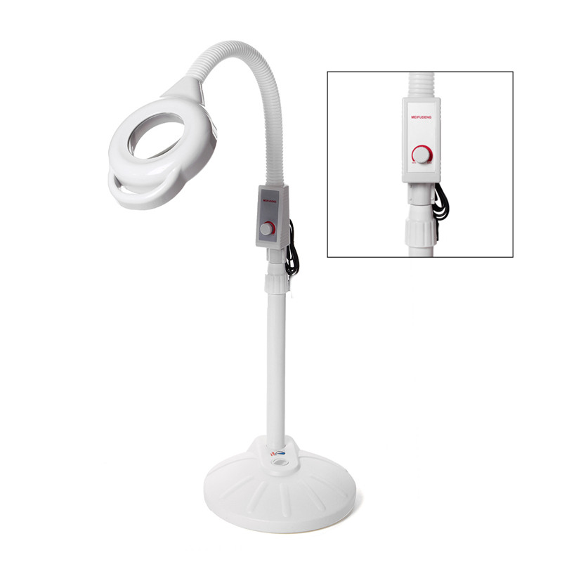 16x LED Diopter Magnifying Floor Lamp Magnifier Glass Facial Light ...