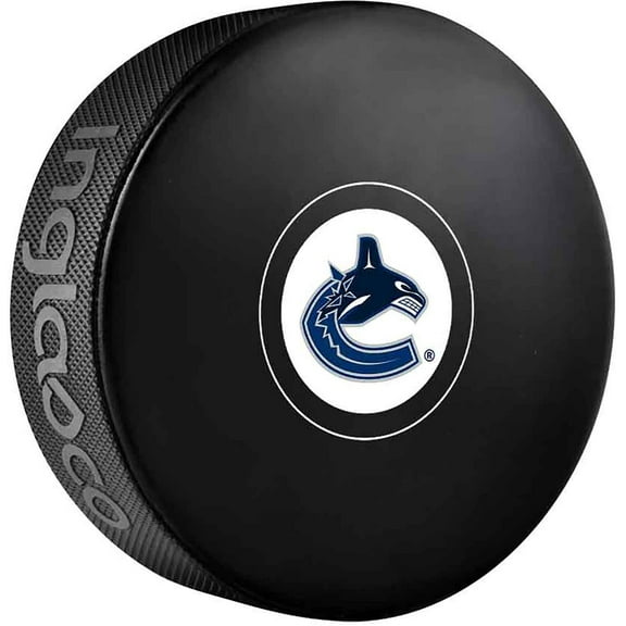 Vancouver Canucks Unsigned InGlasCo Autograph Model Hockey Puck - Fanatics Authentic Certified